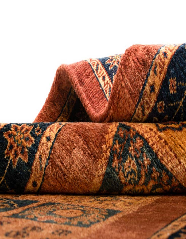 Detail image of  2' 9 x 12' 10 Luribaft Wool Runner Rug