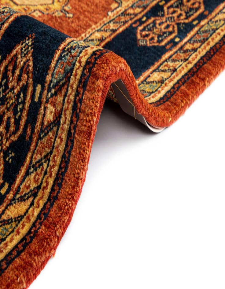 Detail image of  2' 10 x 9' 11 Luribaft Wool Runner Rug