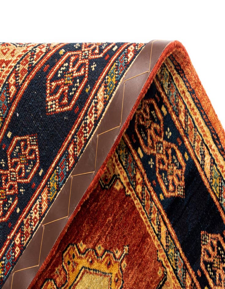 Detail image of  2' 10 x 9' 11 Luribaft Wool Runner Rug