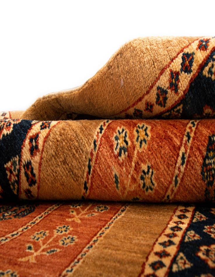 Detail image of  2' 8 x 6' 10 Luribaft Wool Runner Rug