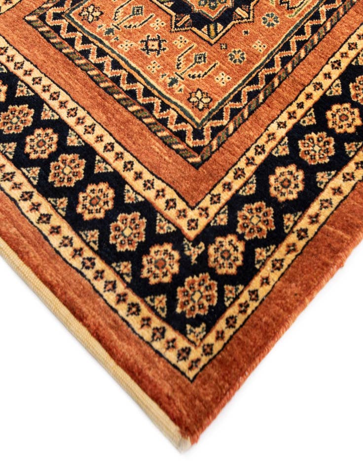 Detail image of  2' 8 x 6' 11 Luribaft Wool Runner Rug