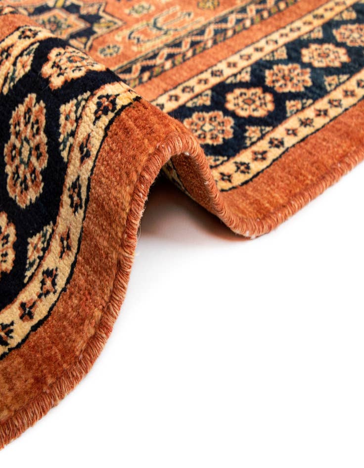 Detail image of  2' 8 x 6' 11 Luribaft Wool Runner Rug