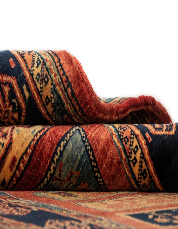 Detail image of  2' 9 x 6' 11 Luribaft Wool Runner Rug