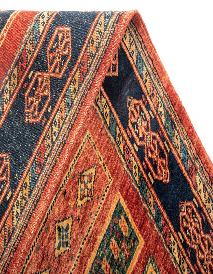 Detail image of  2' 9 x 6' 11 Luribaft Wool Runner Rug