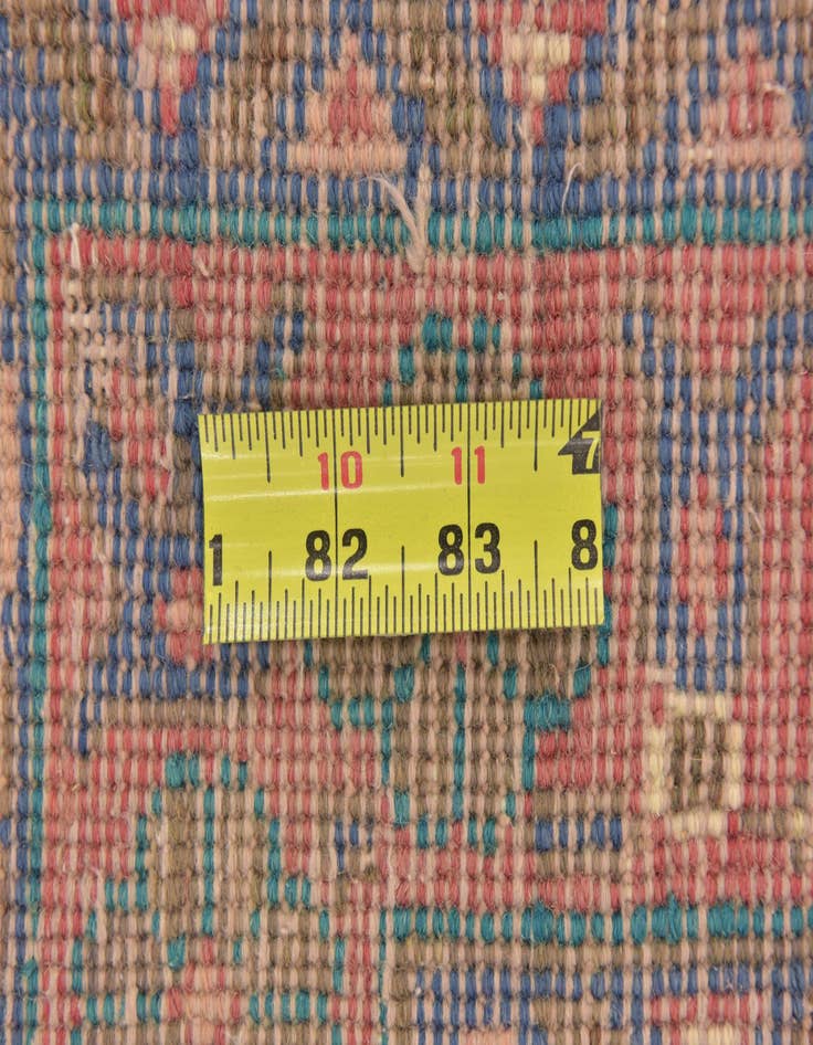 Detail image of  4' 4 x 10'  Hand Knotted Mahal Persian Wool Runner Rug