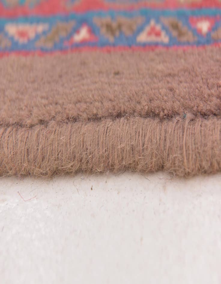 Detail image of  4' 4 x 10'  Hand Knotted Mahal Persian Wool Runner Rug