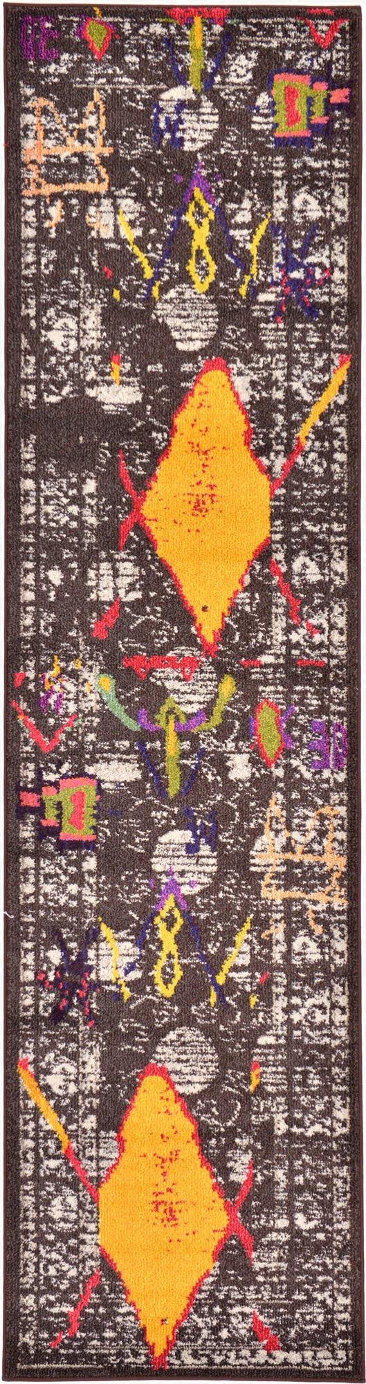  2' 7 x 10'  Washable Mesa Runner Rug