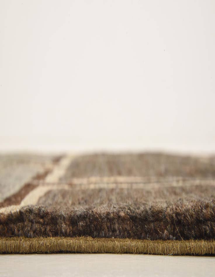 Detail image of  3' x 10'  Hand Knotted Modern Ziegler Runner Rug