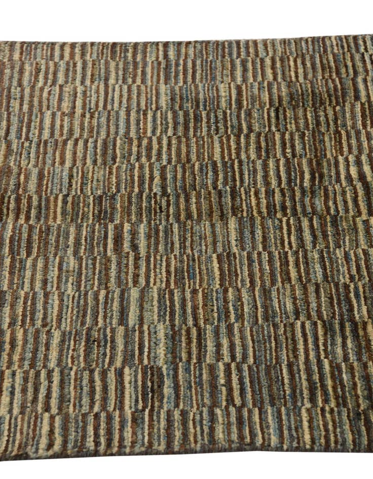 Detail image of  2' 1 x 8' 8  Hand Knotted Modern Ziegler Wool Runner Rug