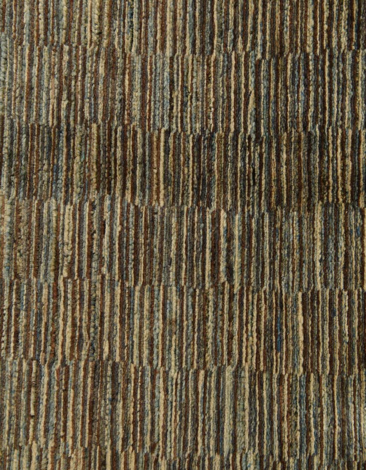 Detail image of  2' 1 x 8' 8  Hand Knotted Modern Ziegler Wool Runner Rug