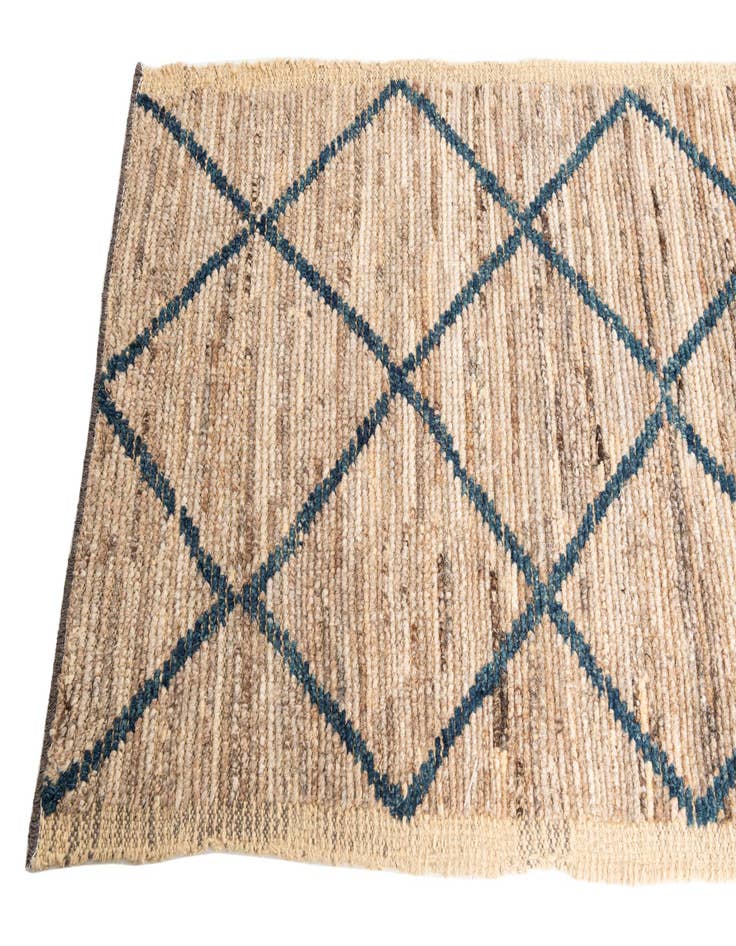 Detail image of  3' x 10' 9  Hand Knotted Moroccan Wool Runner Rug
