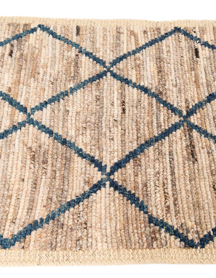 Detail image of  3' x 10' 9  Hand Knotted Moroccan Wool Runner Rug