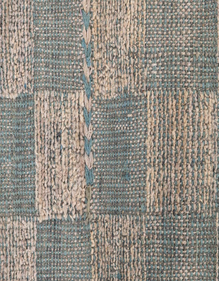 Detail image of  2' 2 x 10' 3  Hand Knotted Moroccan Wool Runner Rug