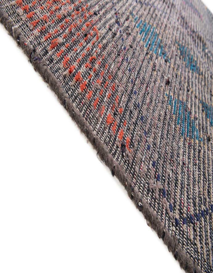 Detail image of  5' 6 x 15' 6  Hand Knotted Moroccan Wool Runner Rug