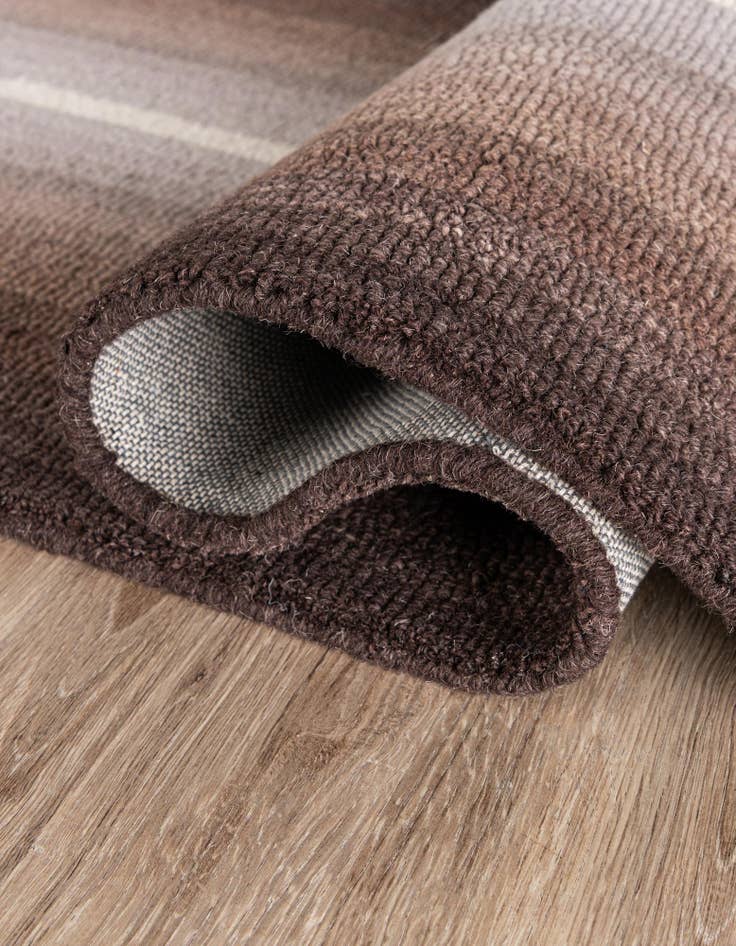 Detail image of  2' x 6' 1 Ombre Wool Runner Rug