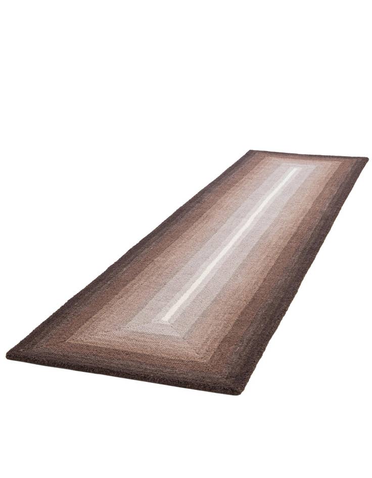 Detail image of  2' x 8' Ombre Wool Runner Rug