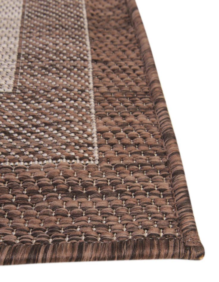 Detail image of  2' x 6'  Washable Border Indoor / Outdoor Runner Rug