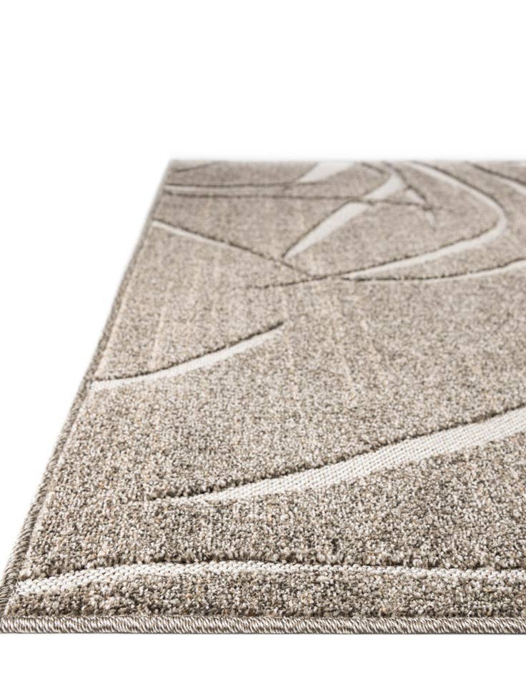 Detail image of  2' x 6'  Washable Botanical Indoor / Outdoor Runner Rug