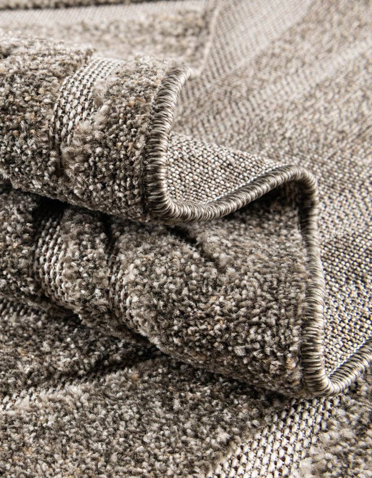 Detail image of  2' x 6'  Washable Botanical Indoor / Outdoor Runner Rug