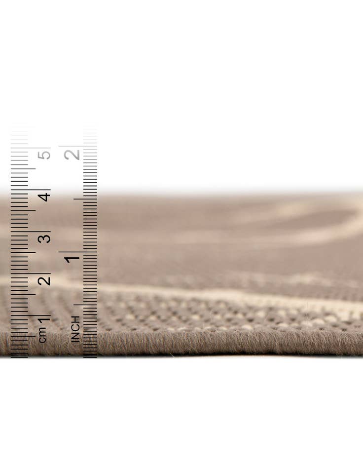 Detail image of  2' x 6'  Washable Botanical Indoor / Outdoor Runner Rug