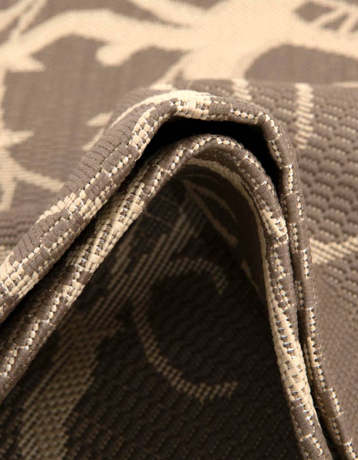 Detail image of  2' x 6'  Washable Botanical Indoor / Outdoor Runner Rug