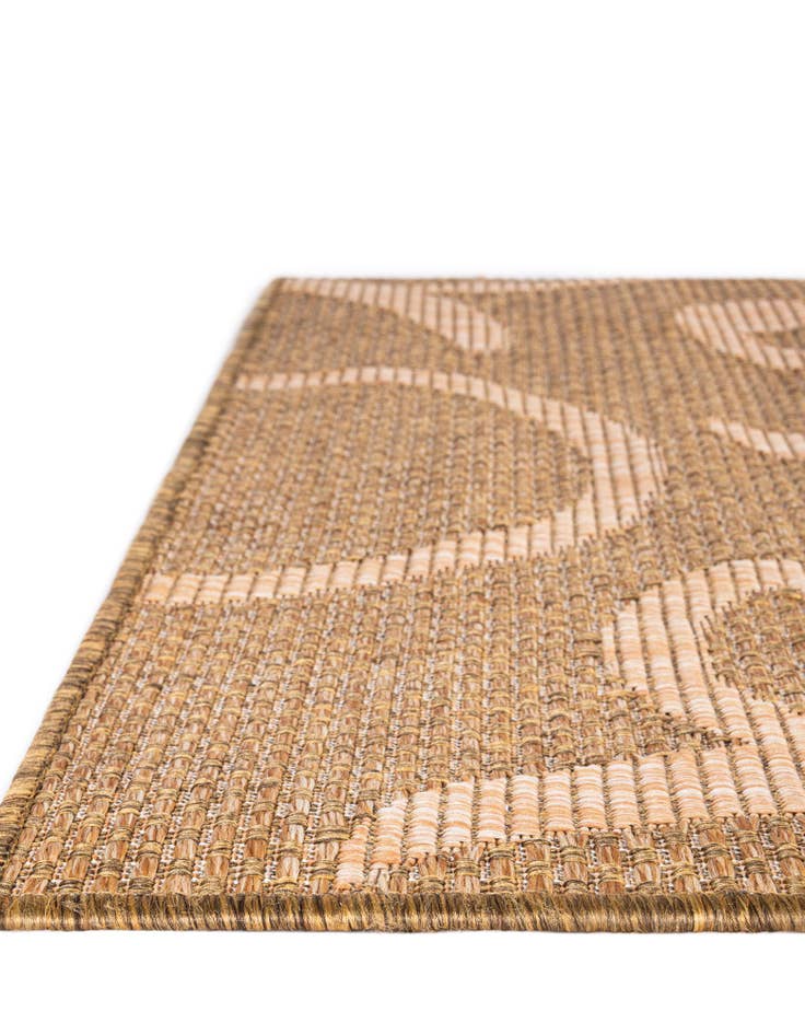 Detail image of  2' x 6'  Washable Botanical Indoor / Outdoor Runner Rug