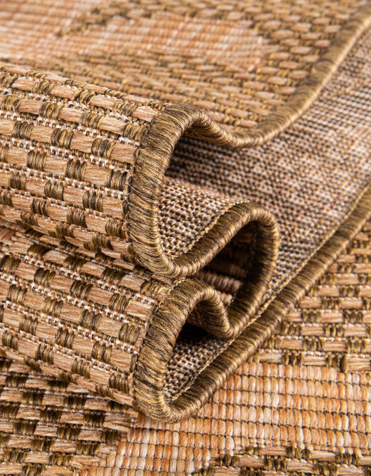 Detail image of  2' x 6'  Washable Botanical Indoor / Outdoor Runner Rug