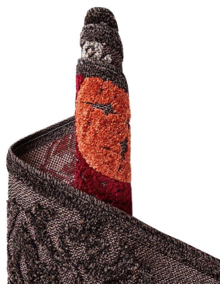 Detail image of  2' x 6'  Washable Modern Indoor / Outdoor Runner Rug