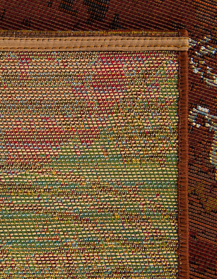 Detail image of  2' x 6'  Washable Modern Indoor / Outdoor Runner Rug