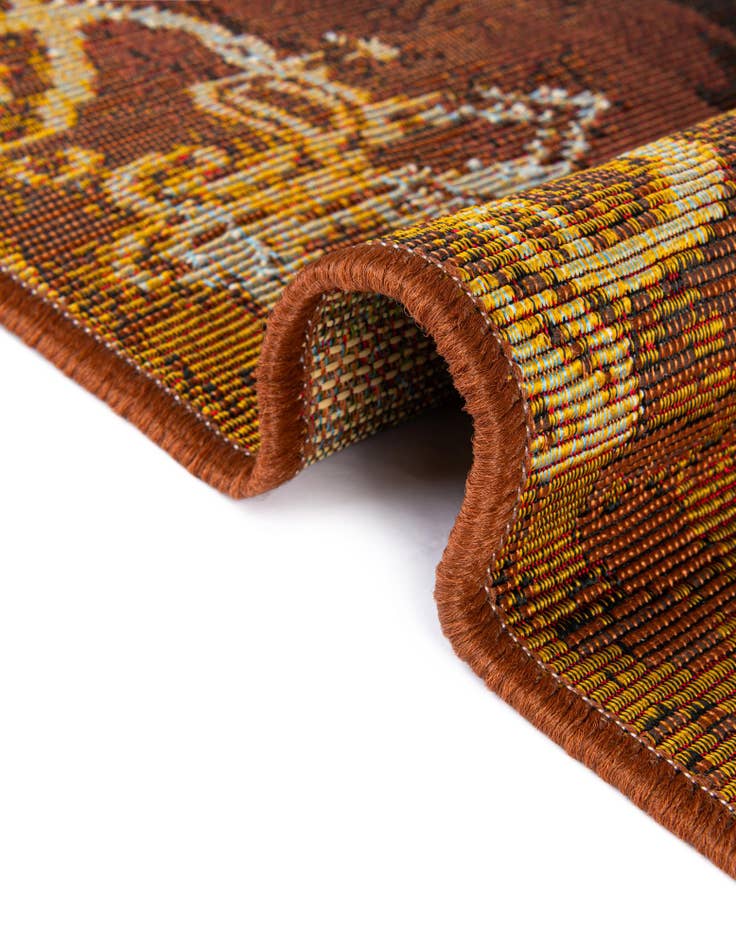 Detail image of  2' x 6'  Washable Modern Indoor / Outdoor Runner Rug