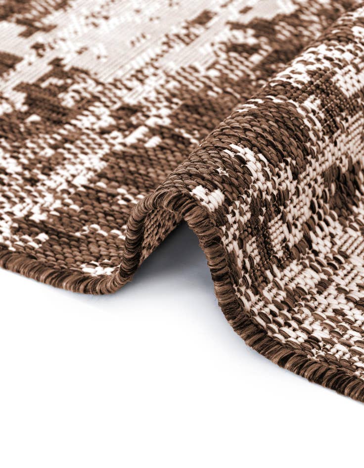 Detail image of  2' x 6'  Washable Modern Indoor / Outdoor Runner Rug