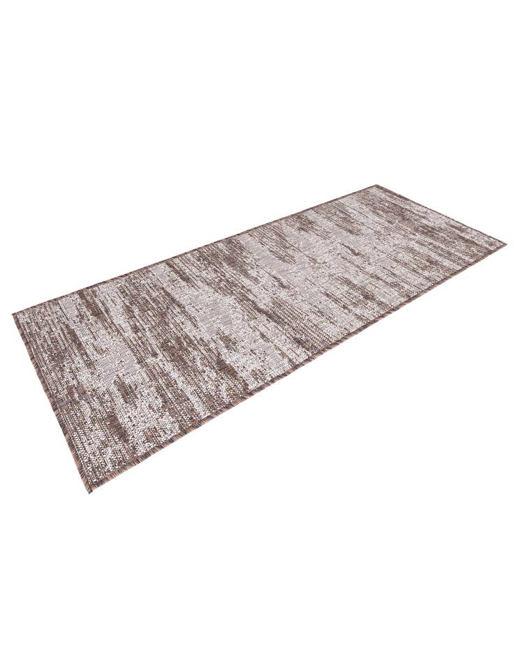 Detail image of  2' x 6'  Washable Modern Indoor / Outdoor Runner Rug
