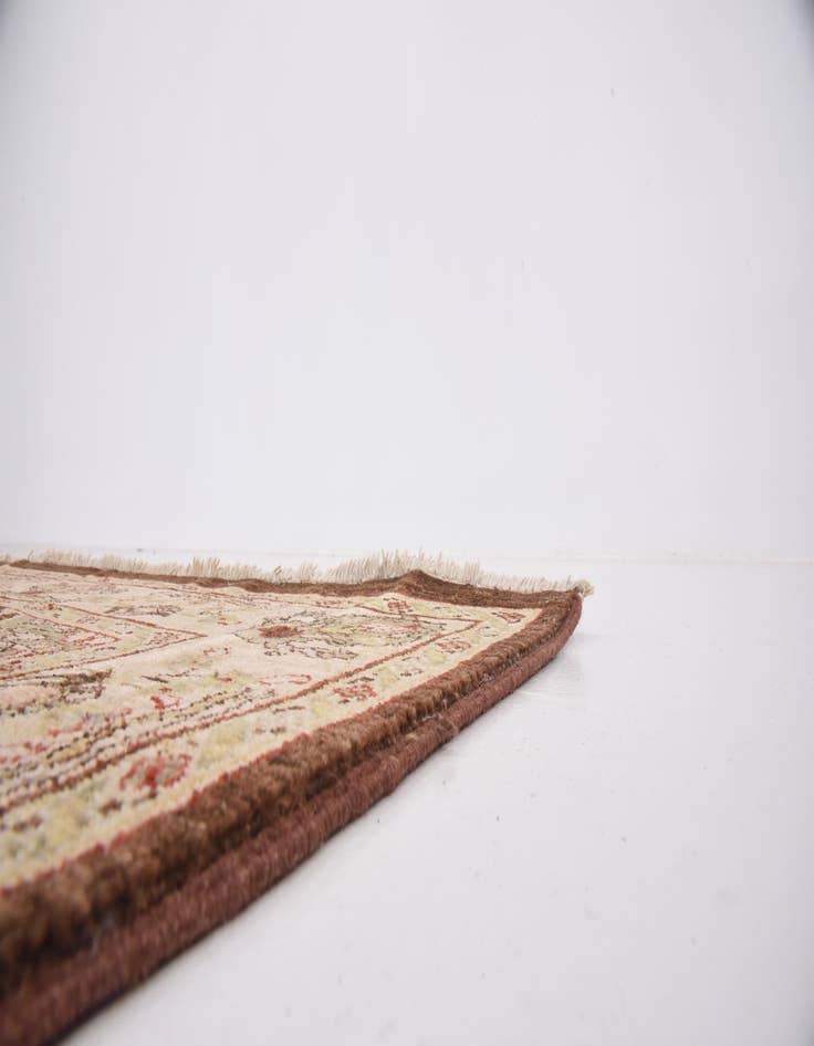 Detail image of  3' 2 x 9' 8  Hand Knotted Peshawar Ziegler Oriental Runner Rug