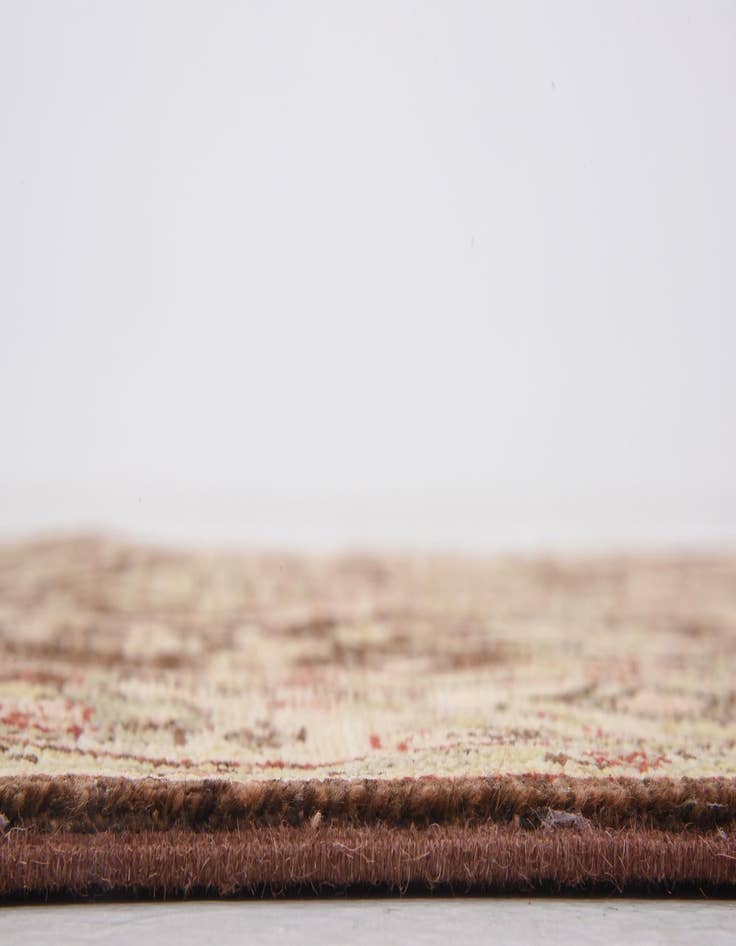 Detail image of  3' 2 x 9' 8  Hand Knotted Peshawar Ziegler Oriental Runner Rug