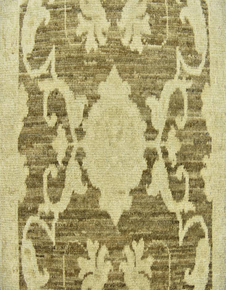 Detail image of  2' 7 x 8' 5  Hand Knotted Peshawar Ziegler Runner Rug