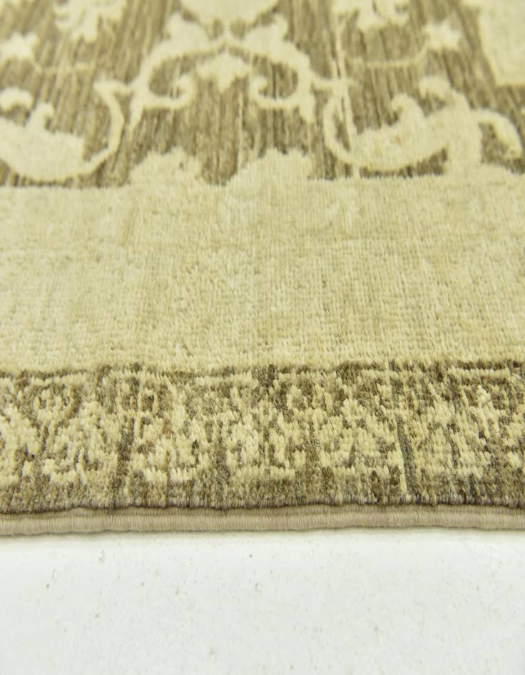 Detail image of  2' 7 x 8' 5  Hand Knotted Peshawar Ziegler Runner Rug