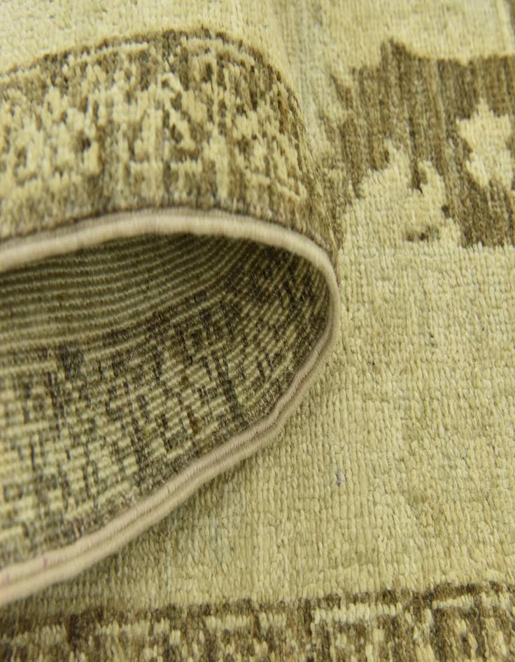 Detail image of  2' 7 x 8' 5  Hand Knotted Peshawar Ziegler Runner Rug