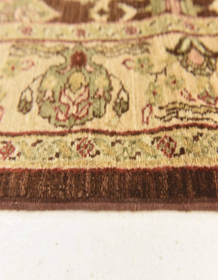 Detail image of  3' 3 x 9' 7  Hand Knotted Peshawar Ziegler Runner Rug