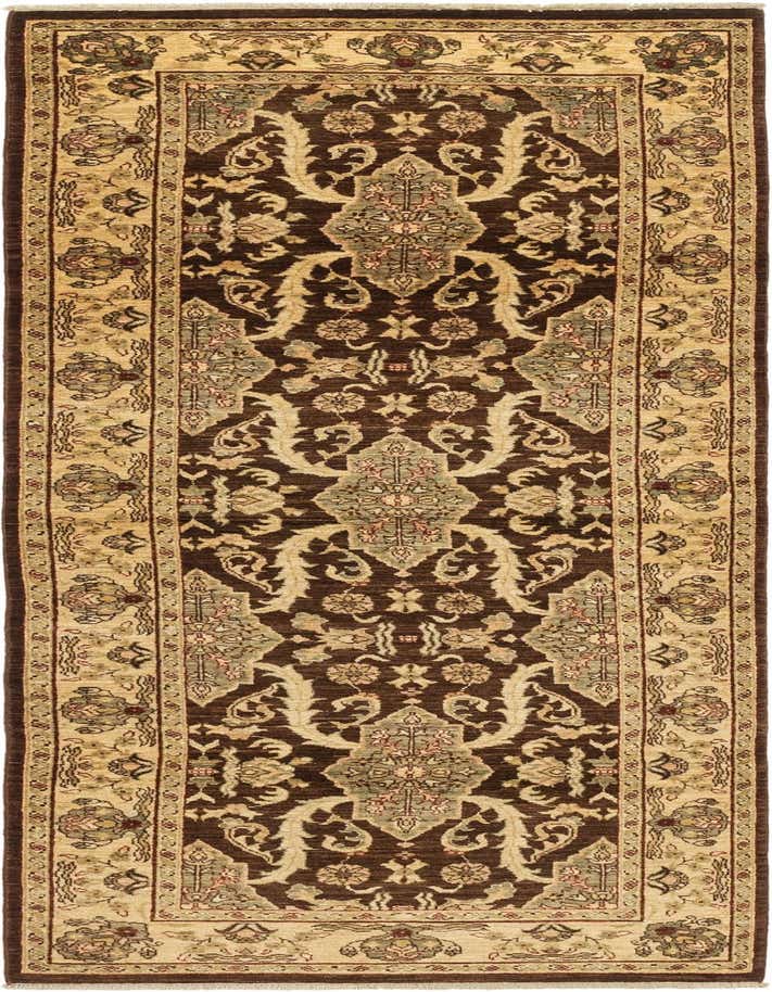 Primary image  3' 3 x 9' 7  Hand Knotted Peshawar Ziegler Runner Rug