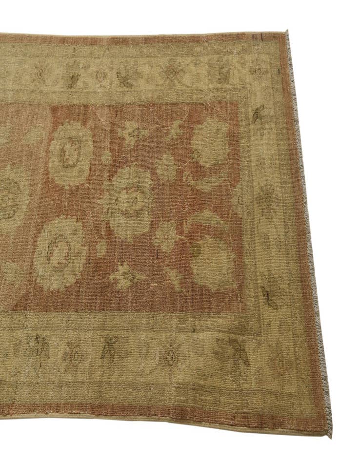 Detail image of  2' 10 x 10'  Hand Knotted Peshawar Ziegler Runner Rug