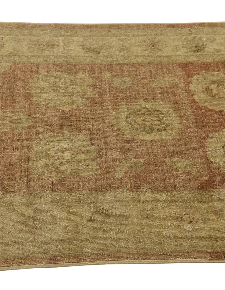 Detail image of  2' 10 x 10'  Hand Knotted Peshawar Ziegler Runner Rug