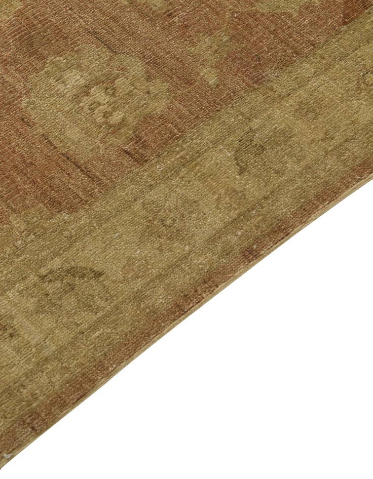 Detail image of  2' 10 x 10'  Hand Knotted Peshawar Ziegler Runner Rug