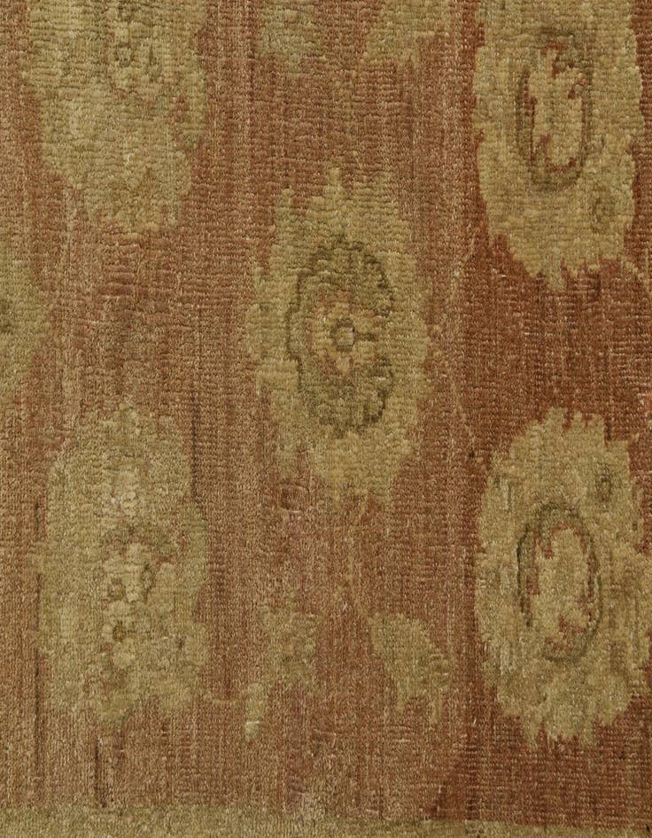 Detail image of  2' 10 x 10'  Hand Knotted Peshawar Ziegler Runner Rug