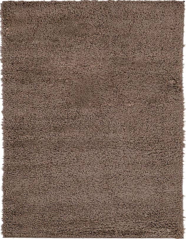 Detail image of  2' x 6' 9 Solid Shag Runner Rug