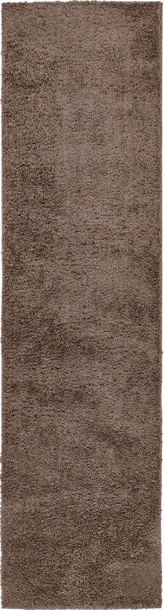  2' 7 x 10' Solid Shag Runner Rug