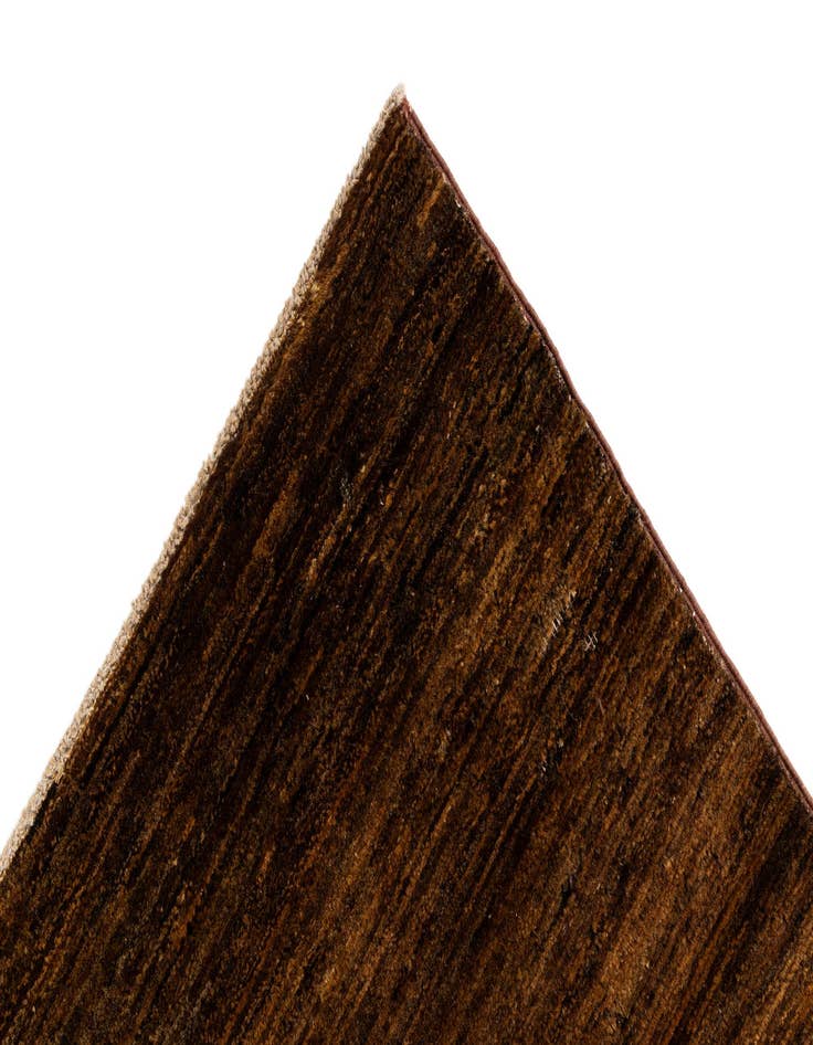 Detail image of  2' 7 x 9' 8  Hand Knotted Striped Modern Ziegler Runner Rug