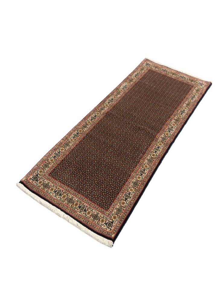 Detail image of  2' 8 x 6' 6 Tabriz Mahi Wool Runner Rug