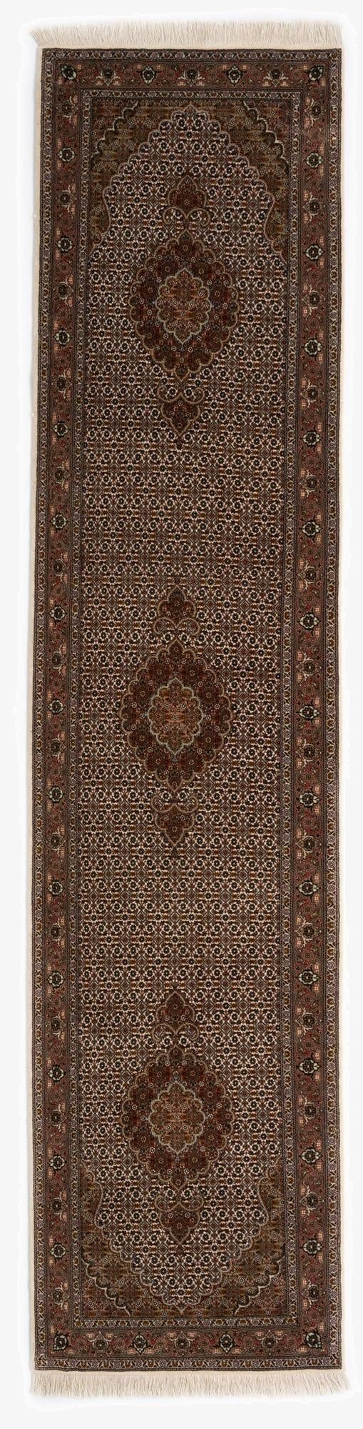 2' 9 x 11' 8 Tabriz Mahi Runner Rug