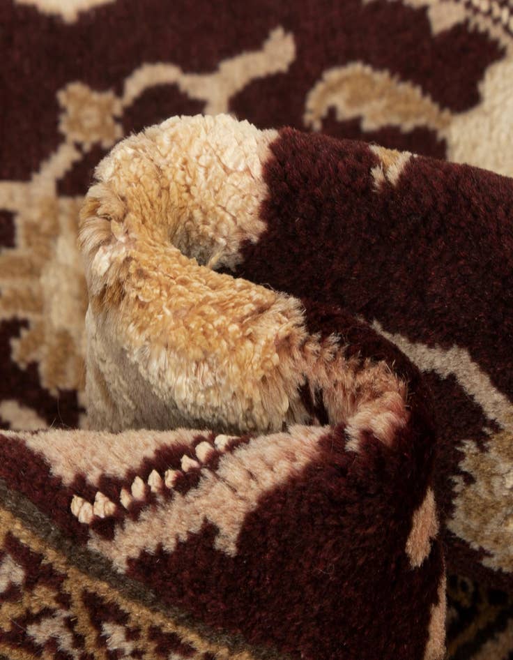 Detail image of  2' 9 x 8' 8  Hand Knotted Tabriz Persian Wool Runner Rug