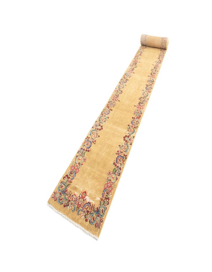 Detail image of  2' 6 x 21' 11 Tabriz Runner Rug